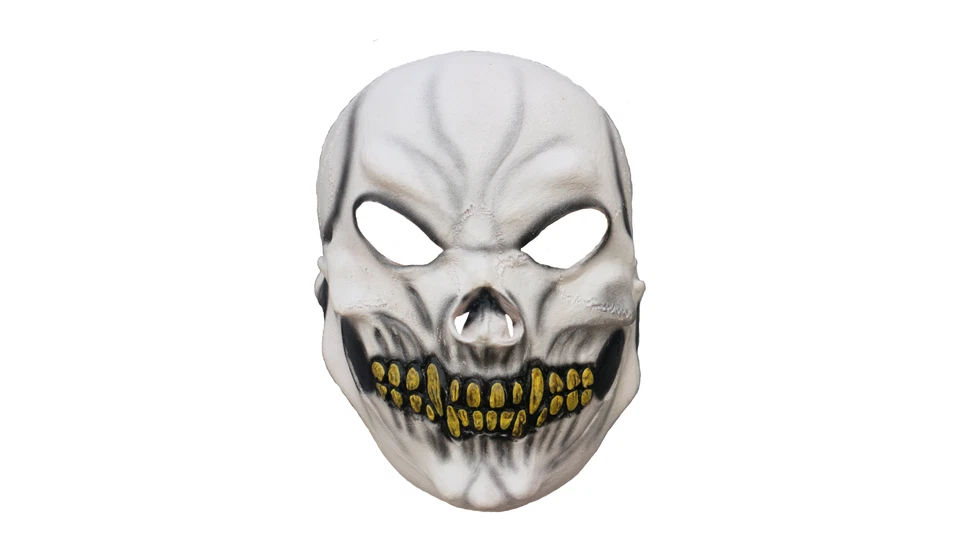 Ghoulish Productions Skull Jr. Latex Face Mask Horror Halloween Cosplay - Image 2 of 4