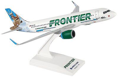 Skymarks SKR806 Frontier Airlines Airbus A320 Desk Display 1//150 Model Airplane
