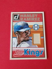 2014 Donruss Baseball Bat Kings Bat #15 Hanley Ramirez Los Angeles Dodgers 