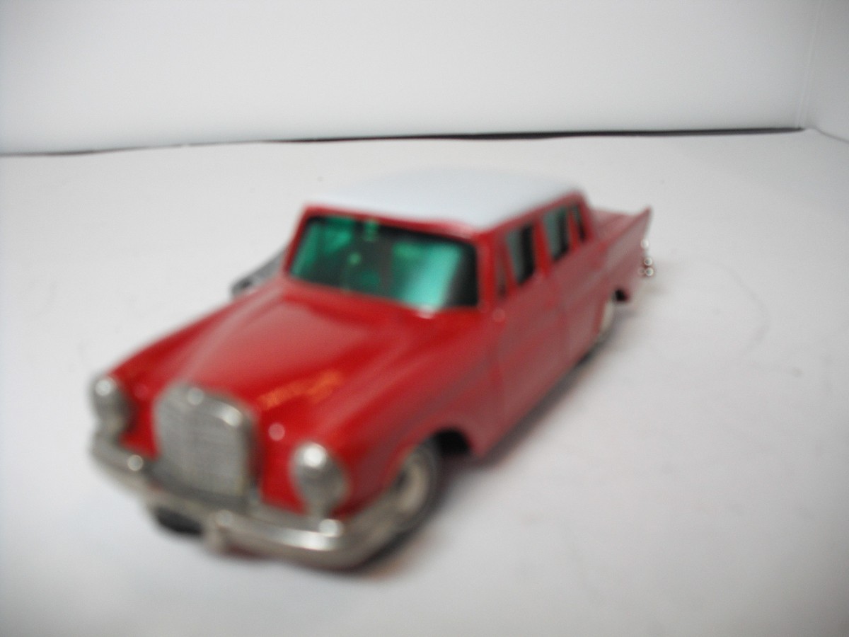 SHUCO MICRO-RACERS, GERMANY #1038 MERCEDES 220 S .RESTORED WORKING