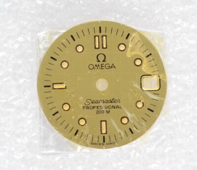 Omega Seamaster Professional 200m Zifferblatt vintage Gold 18,9 mm