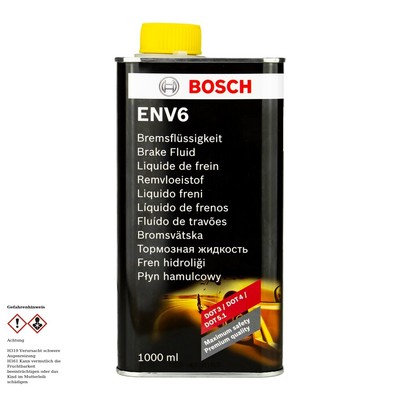 Bosch BRAKE FLUID BRAKE ENV6 DOT3 DOT4 DOT5.1 1L