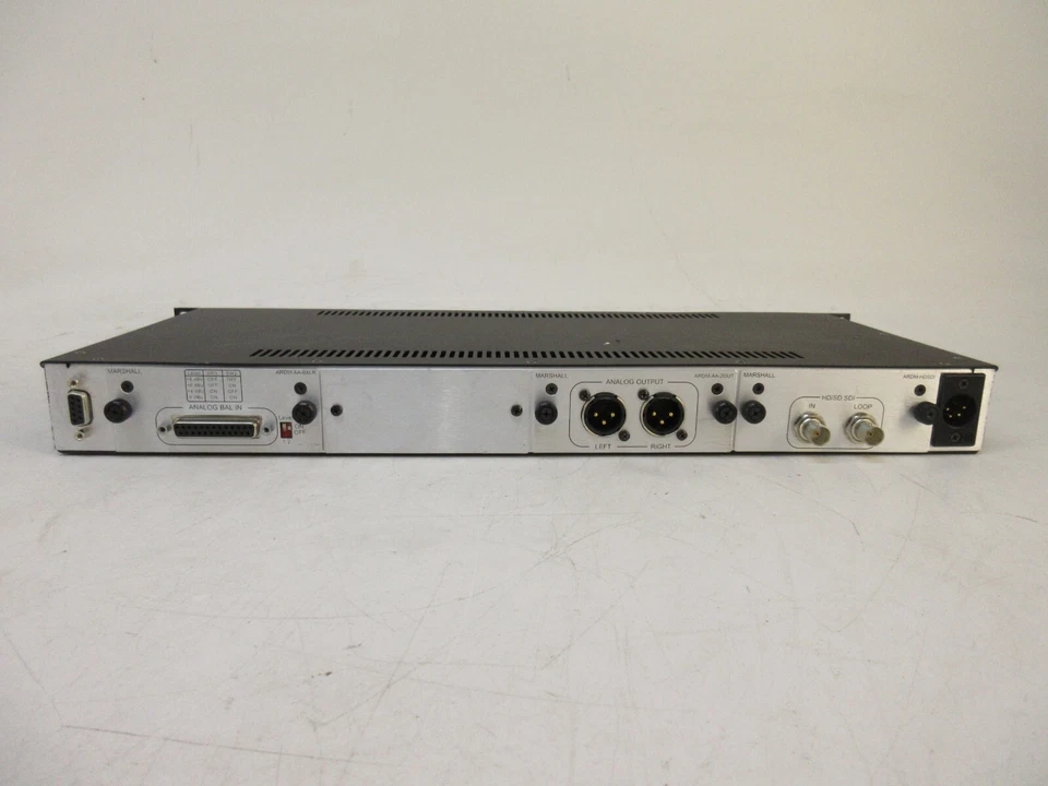 Monitor de audio digital Marshall AR-DM1-B 16 canales, ARDM-HDSDI ARDM-AA-2OUT AES-XLR Foto 4 de 4
