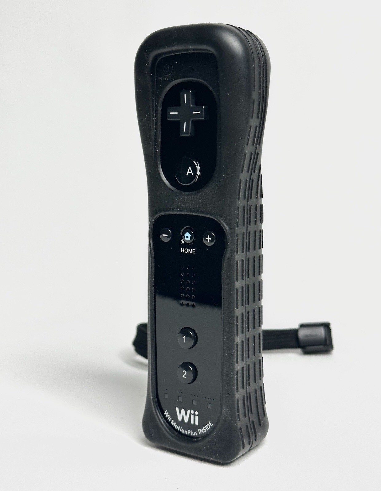 Official Nintendo Wii Remote Motion Plus BLACK RVL036 OEM Controller