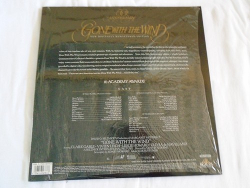 GONE WITH THE WIND 50TH ANNIVERSARY EDITION VIDEO LASERDISC EXTENDED PLAY *NEW - Picture 2 of 2