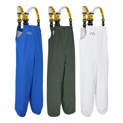 ELKA PRO Latzhose mit Knieverstärkung angeln camping Regenkleidung Regenhose