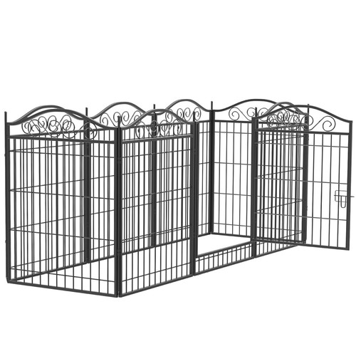 Bingopaw Large Garden Fences Pet Dog Playpens Animal Barrier RV Camping Fences - Picture 8 of 16