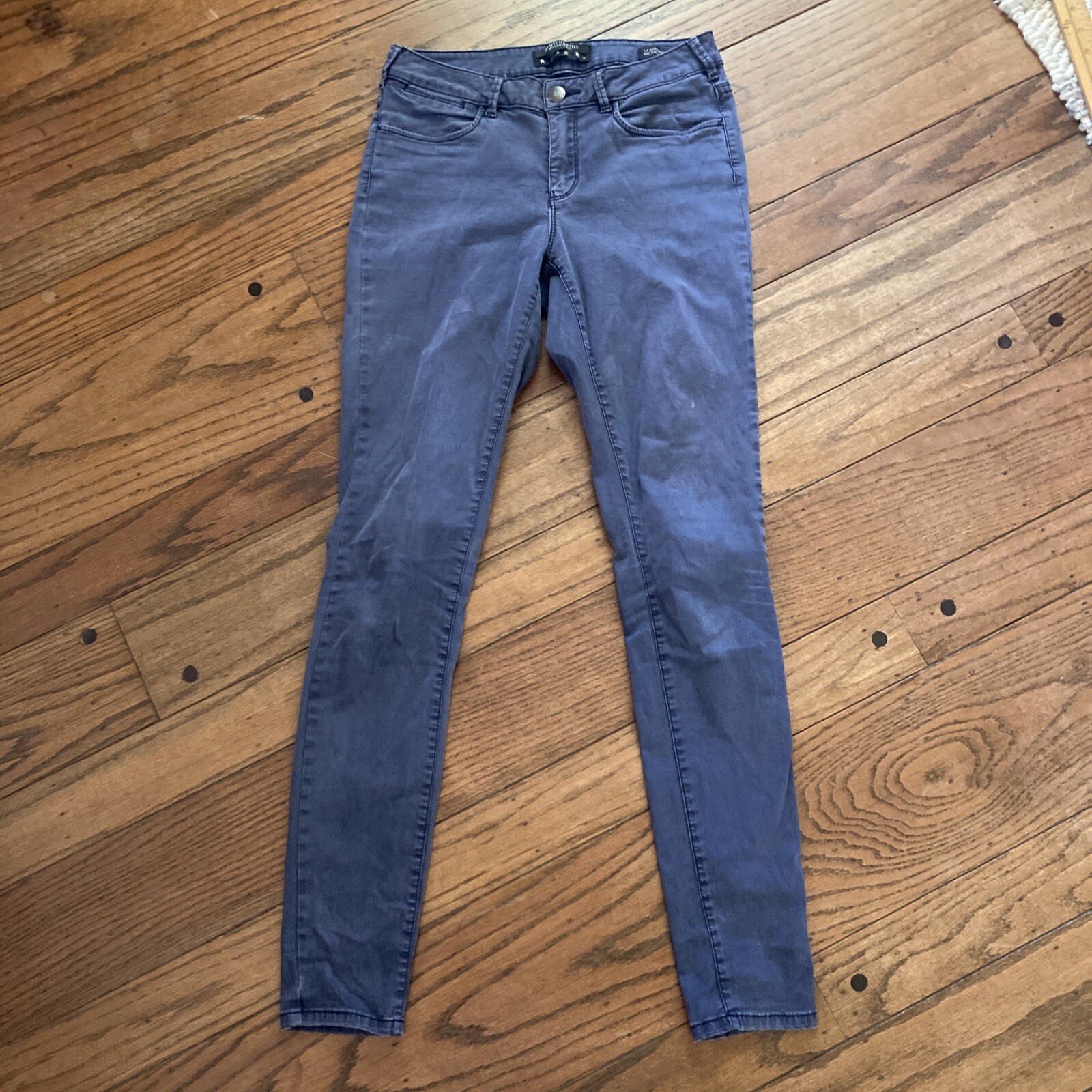 Jeans Femme Scotch & Soda 'Bohemienne' - Coupe Skinny, Taille Moyenne, Bleu Délavé, Zip Devant - 7