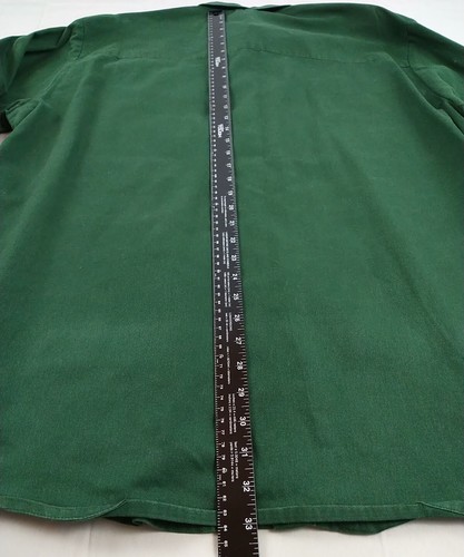 Rivers End Men's Shirt XL Dk Green Long Sleeve Button Up (751) - Picture 10 of 13