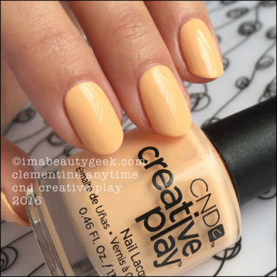 CND Creative Play Nagellack Lack in Clementine Anytime - 13,6ml *3 FÜR 2*
