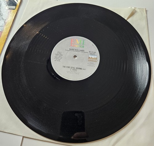 Russ Ballard: The Fire Still Burns 12" SPRO-9406 PROMO LP Vinyl Record EX Rare - Picture 6 of 7