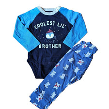Gap coolest lil brother bodysuit and pants set size 18-24M
