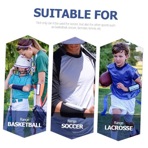 2pcs Football Play Wristband Baseball Wristband Training Equipment Arm Band - Picture 7 of 9