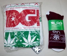 DGK Ugly Sweater White M Shirt Christmas Weed Pot Holiday Dirty Ghetto Kid