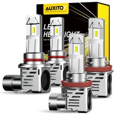Auxito Led Headlight 9012 9004 Kit High Low Beam Bulbs Bright White Canbus Us Us