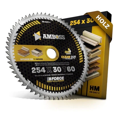 AMBOSS WERKZEUGE Amboss HM Kapp-Kreissägeblätter Fertigschnitt (WZ neg.)