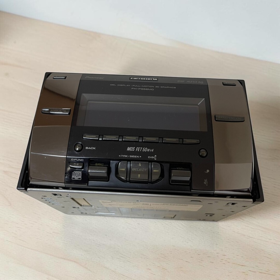 Pioneer CARROZZERIA 2din CD MD Tuner Fh-p666md Car Audio for sale