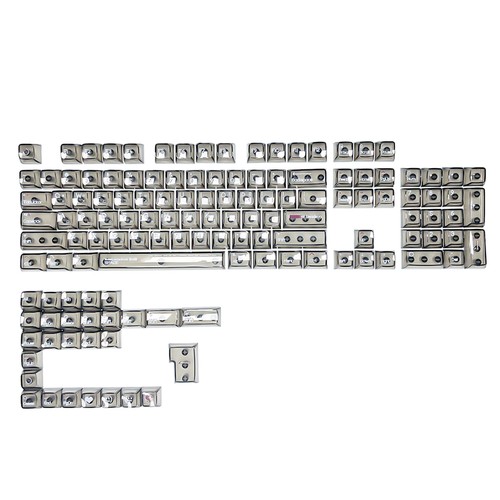 Korean Transparent Keycap Set PC Shine Through Backlit Keycaps CBSA Profile-me - Picture 7 of 14