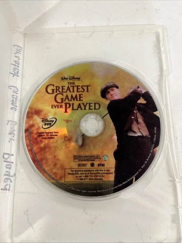 The Greatest Game Ever Played - DVD - Shia LaBeouf - Disney - Tested- DISC ONLY - Picture 1 of 1