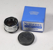 SCHNEIDER KREUZNACH 75MM F/4.5 COMPONAR ENLARGER LENS W RETAINING RING AND CAP