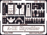 Eduard Accessories Ss113 - 1:72 A-1H Skyraider - ÄTzsatz - Neu