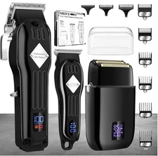 KARRTE Professional Hair Clippers Trimmer Set Beard Shaver Kit Mens Grooming NEW