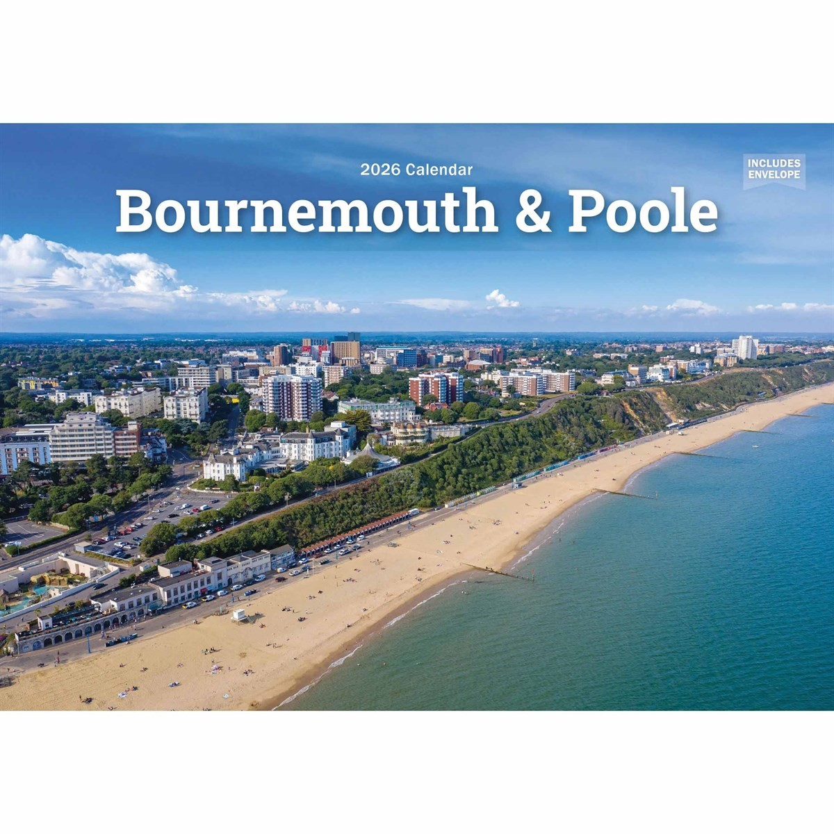 Bournemouth & Poole A5 Calendar 2026, Wall Calendars, Month To View, Gift