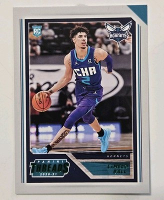 Lamelo Ball 2020-21 Panini Chronicles #84 Threads Rookie RC Hornets