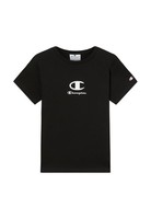Jungen T-Shirt Schwarz S Crewneck Champion Legacy Baumwolle Modell-Nr. S