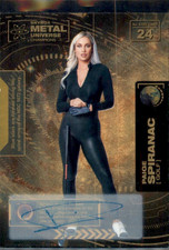 2021 SkyBox Metal Universe Champions Paige Spiranac Gold Auto 12/25 #24