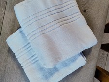 Christy Serene 2 X Bath Mats In White 2 X 50cm X 80cm each.
