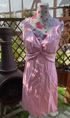 Alba Moda Damen Abendkleid Kleid Business Kleid Etui Rosa Gr 38