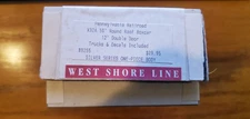 West Shore Line Pennsylvania Raildroad X32A Boxcar kit 9255 w Free ship!