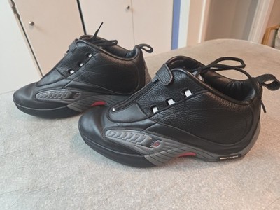 Reebok Answer IV Black Gray Red ONLY THE STRONG SURVIVE Sneaker Men Sz 13 V44961