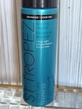 St. Tropez Self Tan Express Bronzing Mousse, 6.7 fl. oz.   NEW BUT NOT SEALED