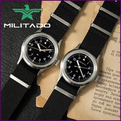 ML14 36MM Quartz Watch VH31 Sweep Second Sapphire Crystal Super Luminous 100M