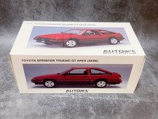 Same Day Autoart 1/18 Toyota Sprinter Trueno Gt Apex Ae86 With Die-Cast Opening/