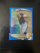Konnor Griffin 2025 Bowman Draft Mega Box Blue Mojo 11/150 Pittsburgh Pirates