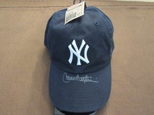 CARLOS BELTRAN 94 ROY NEW YORK YANKEES METS SIGNED AUTO YANKEES CAP JSA