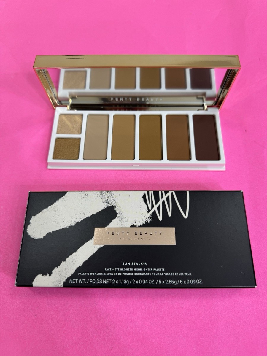 Fenty Sun Stalk'R Face and Eye Bronzer and Highlighter Palette NEW