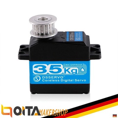 25T Servosynchronrad, Innenzahn 25, Außenzahn 16, inkl. Synchronriemen