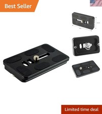 70mm Quick Release Plate Fits Arca-Swiss Standard for Camera Tripod Ballhead