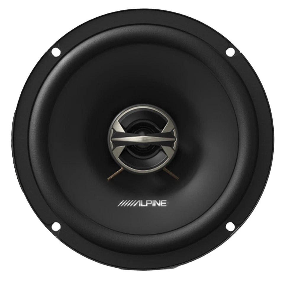 2 Pairs (4 Total) Alpine EL-E65-G 6.5" 2-way 4-ohm Coaxial Car Speakers - Image 3 of 3