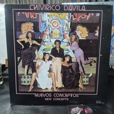 Chivirico Davila    Nuevos Conceptos - Salsa, Guaguancó, Bolero, Cumbia, 1979 EX