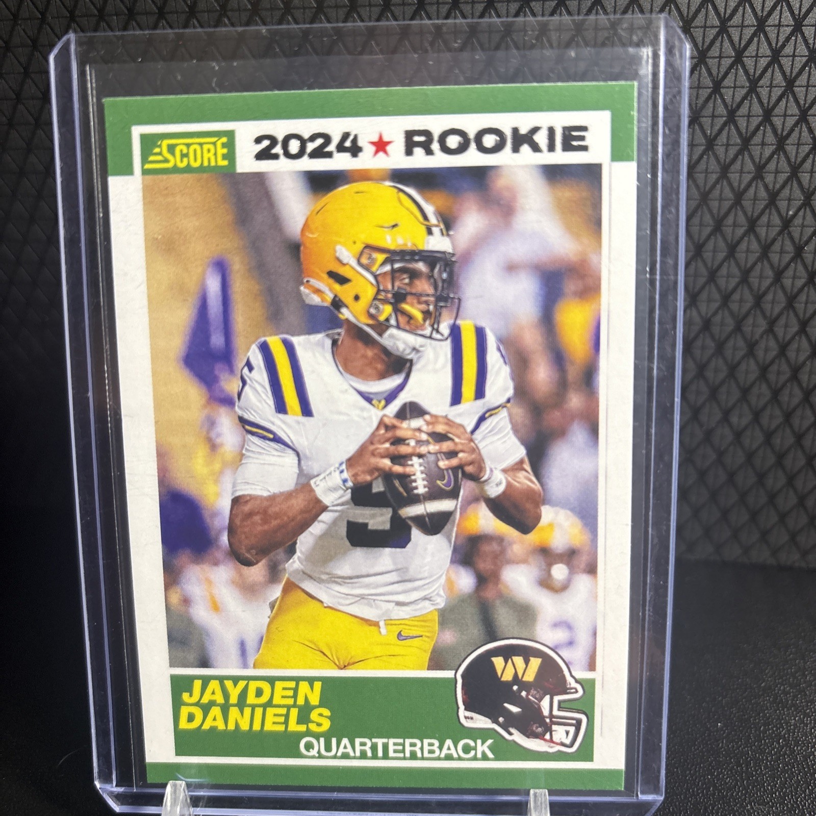 2024 Score - 35th Anniversary Rookie Jayden Daniels #2 Red (RC)