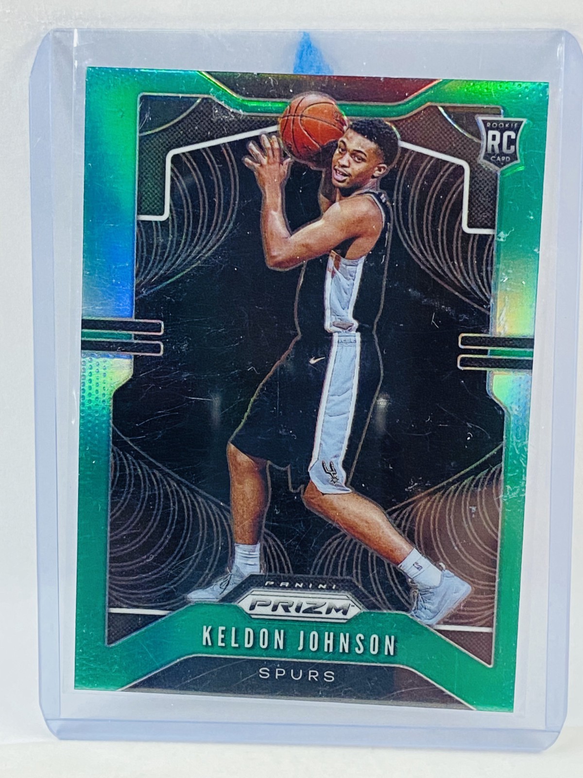 2019-20 Panini Prizm Keldon Johnson RC Green #273