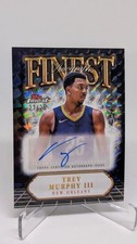 2024-25 Topps Finest Basketball Trey Murphy III Black Geometric /25 Auto