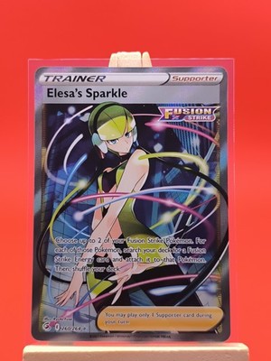 Elesa's Sparkle 260/264 Fusion Strike Full Art Ultra Rare Pokemon