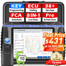 2025 XTOOL IP900BT Car Diagnostic Tool Bidire...
