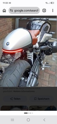 Heckumbau BMW R nineT, Fancy Bike Parts, neuwertig, incl Soziusabdeckung